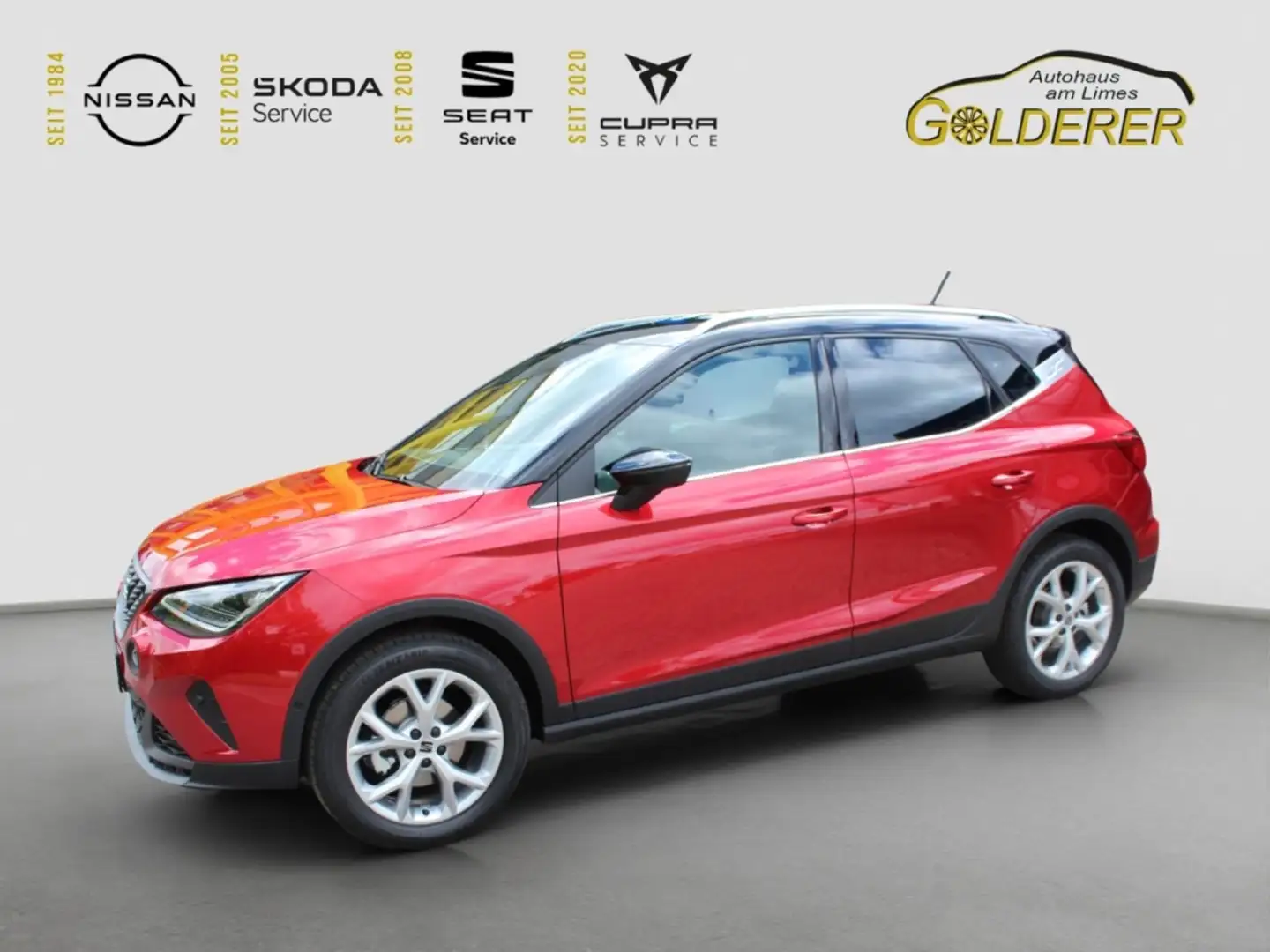SEAT Arona FR 1.0 TSI 81kW KAMERA 17ALU PDC V+H SHZ Navi Digi Rouge - 1