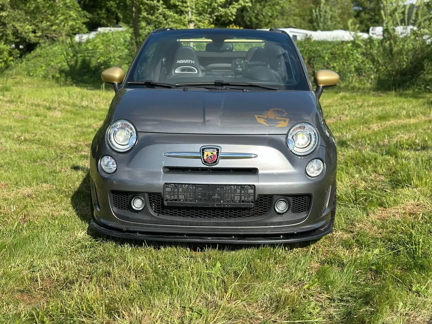 Abarth 500C Abarth Esseesse Cabrio ESSEESSE *navi*shzg*8fach* Gris - 2