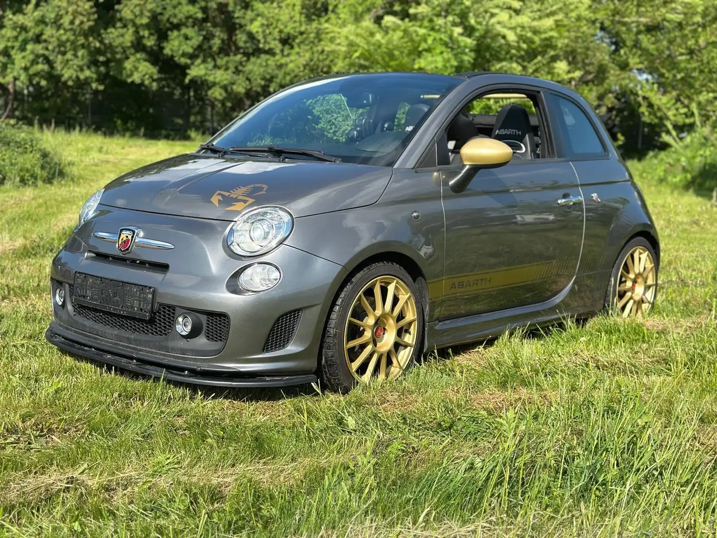 Abarth 500C Abarth Cabrio ESSEESSE *navi*shzg*8fach*Xenon* Grey - 1