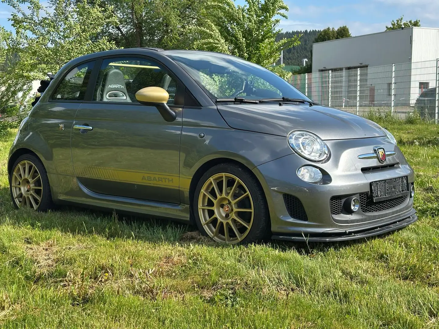 Abarth 500C Abarth Esseesse Cabrio ESSEESSE *navi*shzg*8fach* Gris - 1