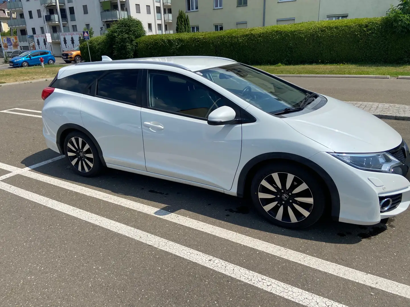 Honda Civic Civic Tourer 1,6i-DTEC Lifestyle Lifestyle Blanc - 2