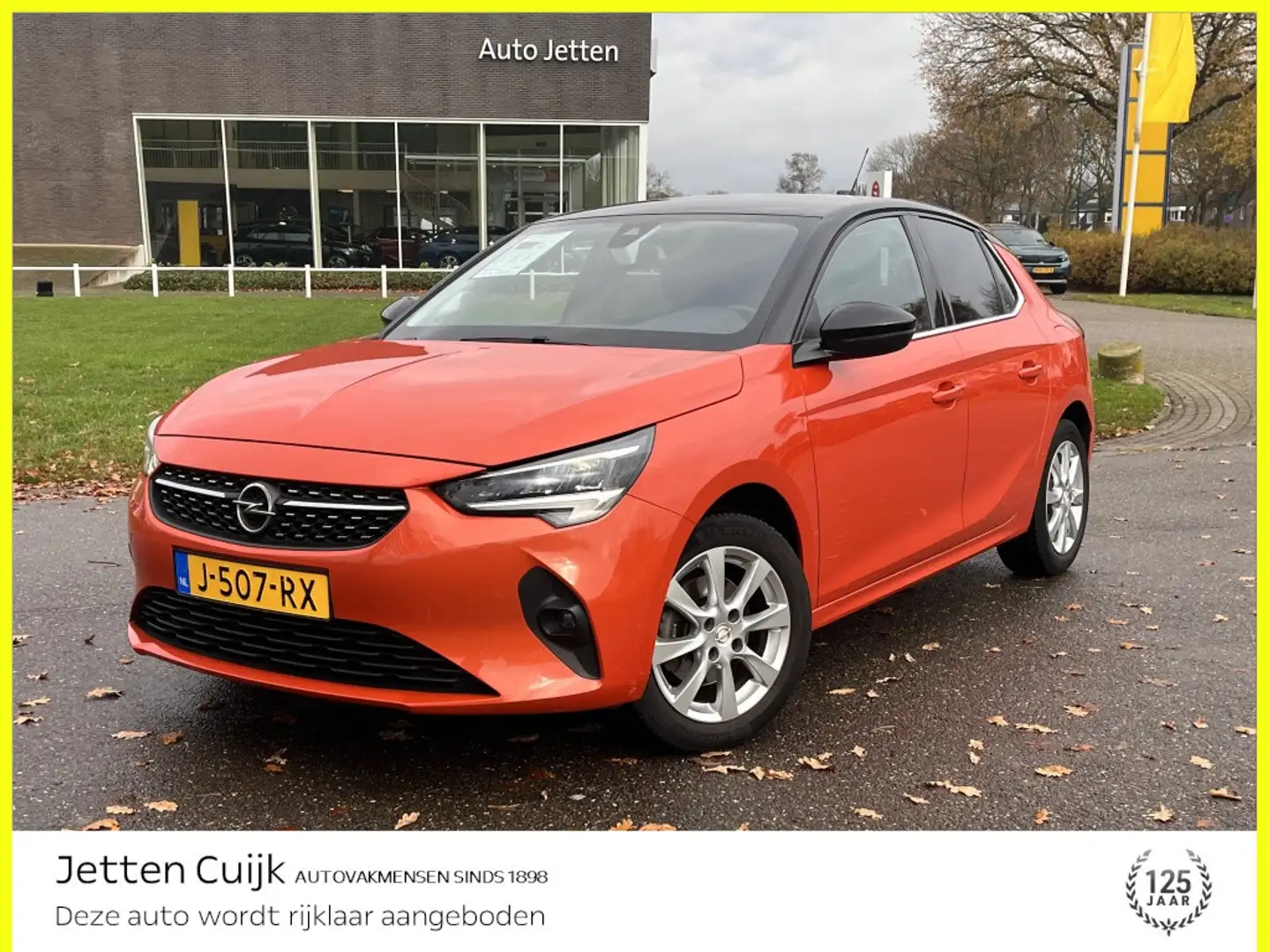 Opel Corsa 1.2 Elegance 102 PK #rijklaar# Orange - 1