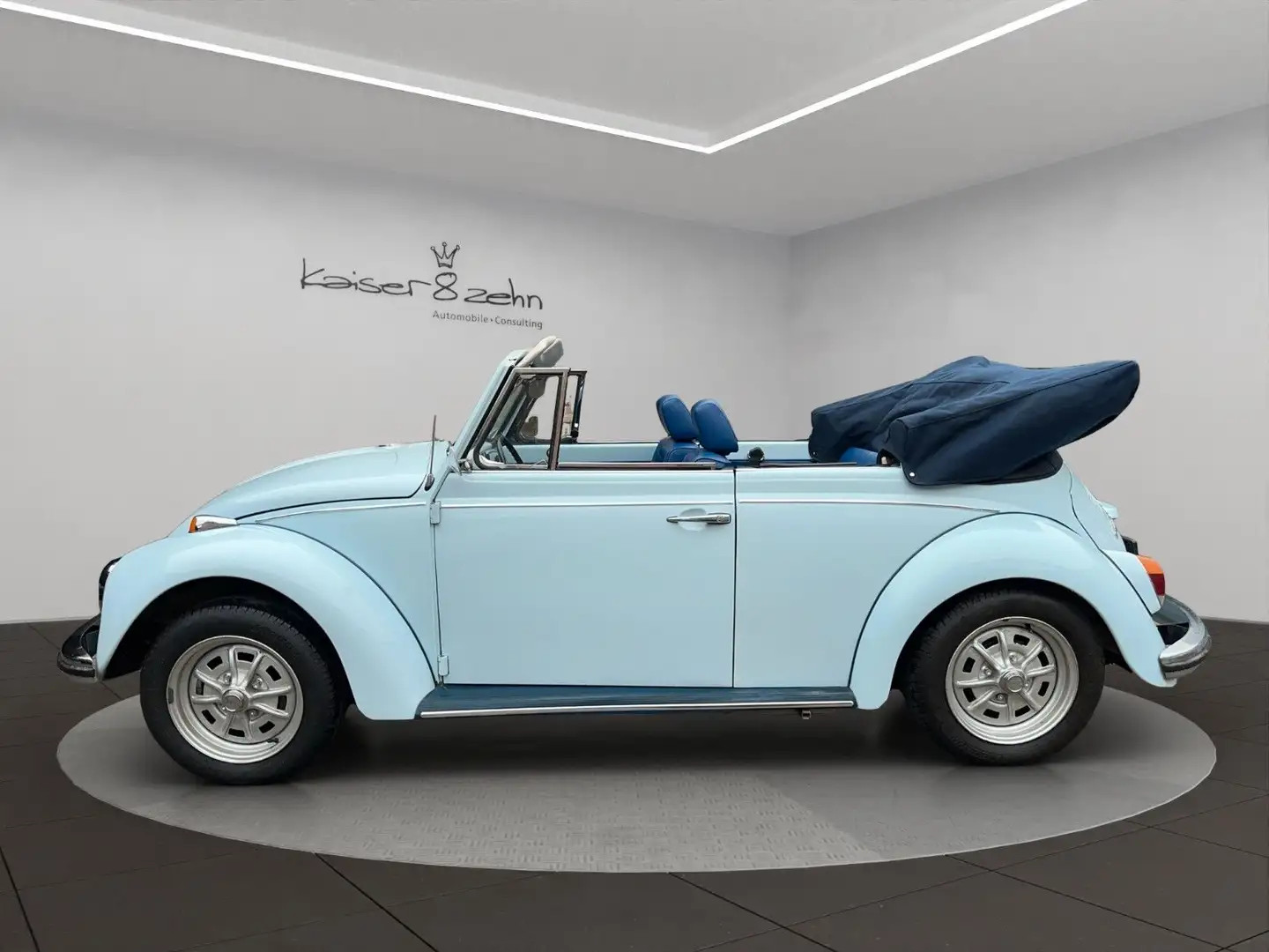 Volkswagen Käfer 1500 Cabrio Blau - 2