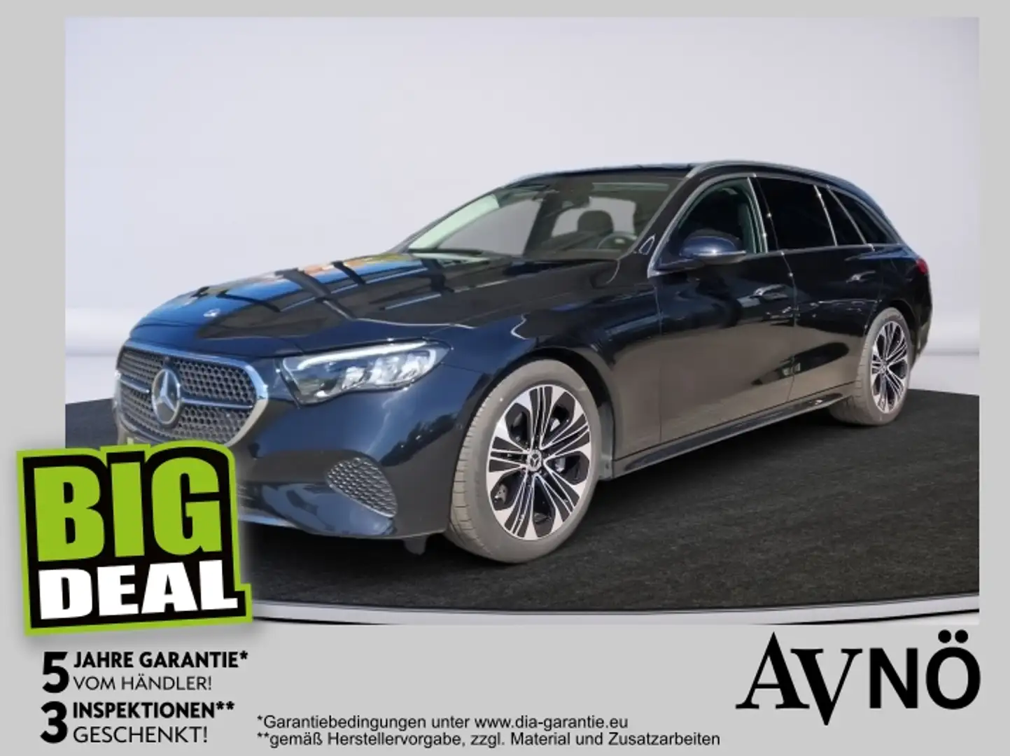 Mercedes-Benz E 300 e T DISTRONIC BURMESTER 4D AHK Schwarz - 1