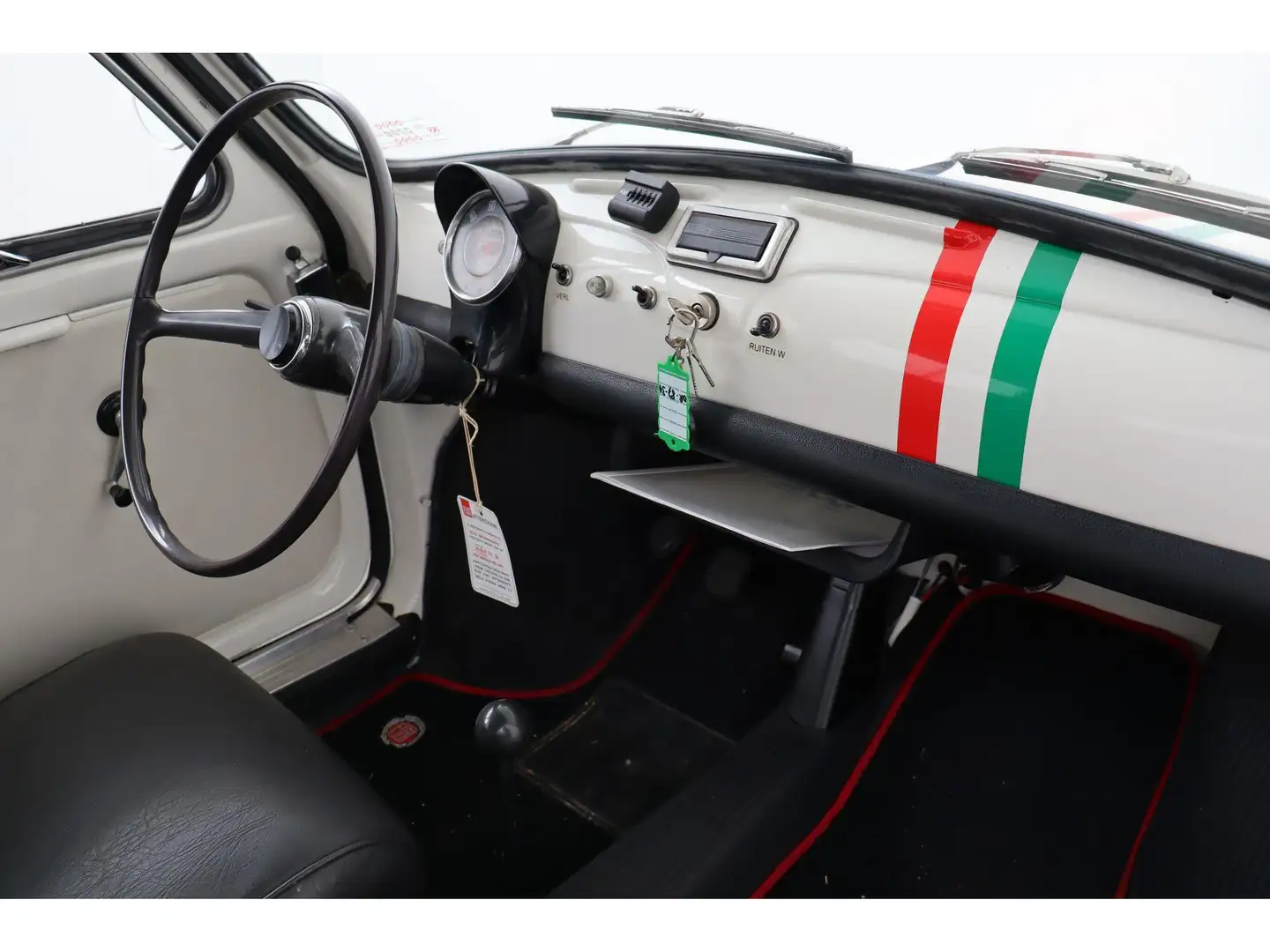 Fiat 500 75252 | Giardiniera | Oldtimer | Auto in Concourss White - 2