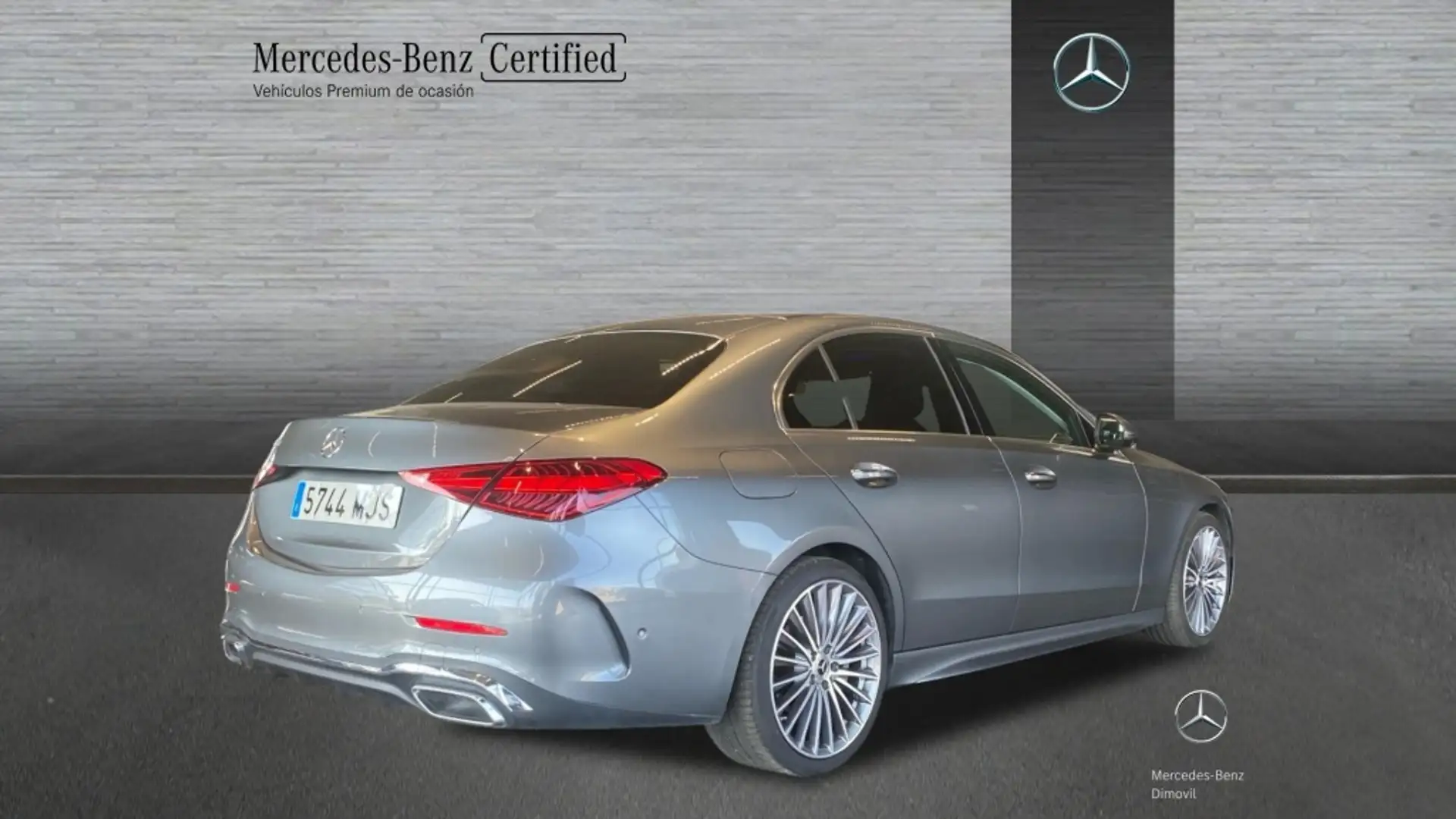 Mercedes-Benz C 220 D AMG LINE Gris - 2