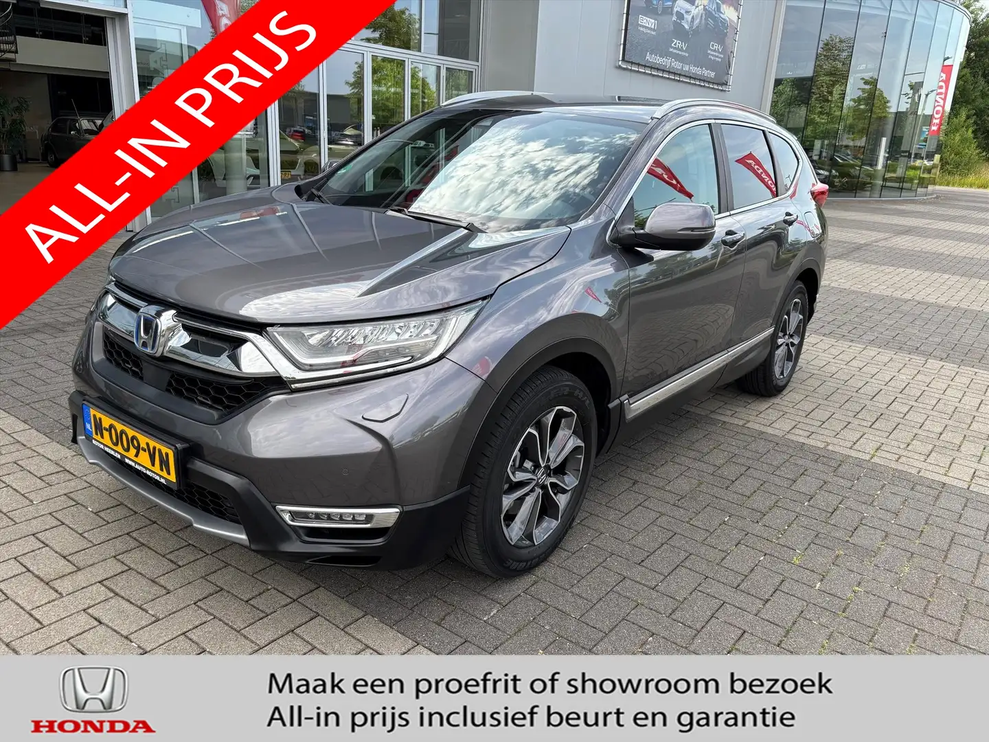 Honda CR-V 2.0 e:HEV Hybrid Lifestyle | P.Cam | Pdc | Leder Grijs - 1
