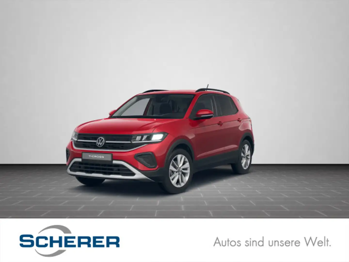 Volkswagen T-Cross 1.0 TSI *Life* SHZ Climatronic R-Kamera Rot - 1