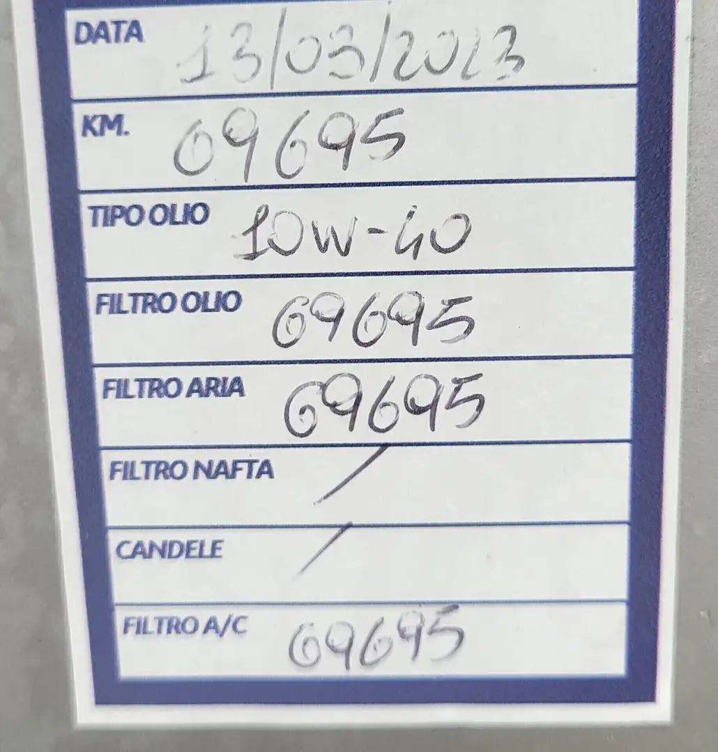 Fiat Punto FIAT PUNTO EVO 1,2 GPL-UNICA PROPRIET-3 REVISIONI Grigio - 2