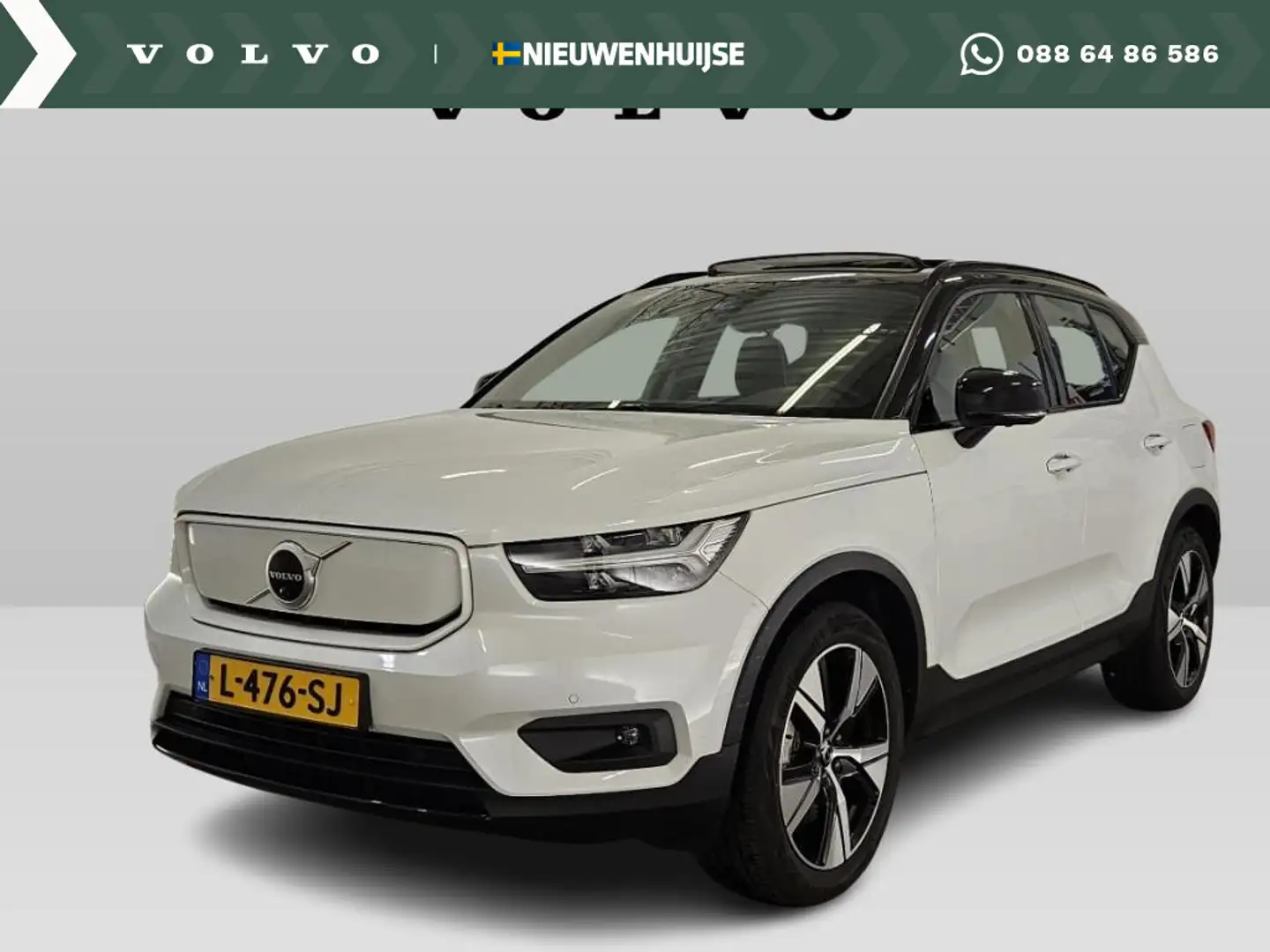 Volvo XC40 Recharge P8 AWD R-Design | Adaptieve cruise contro Blanc - 1