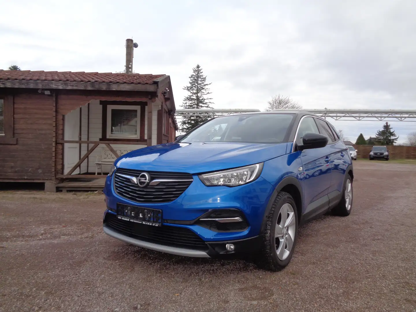 Opel Grandland X 120 Jahre Automatik Blau - 1