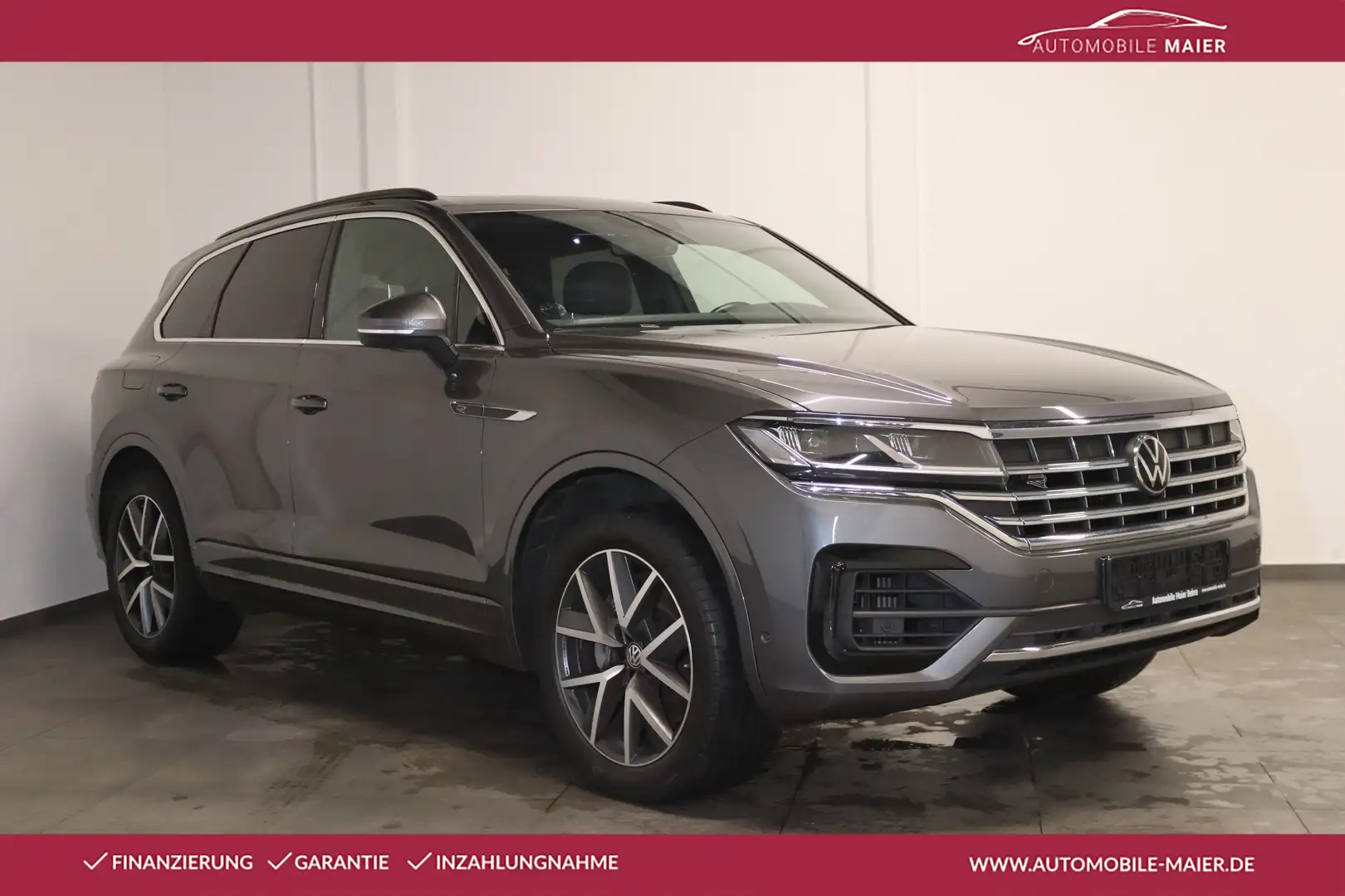 Volkswagen Touareg 3.0 TSI 4M. R Line-VIRT-PANO-SOFT CLOSE- Grau - 1