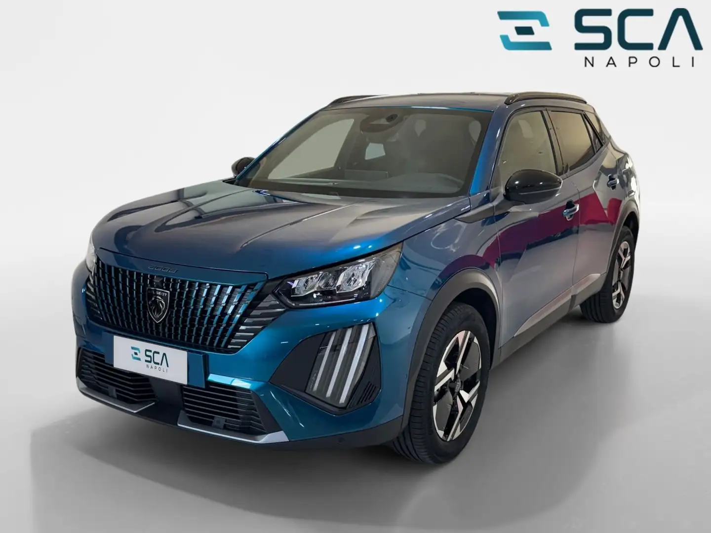 Peugeot 2008 2008 Hybrid 145 e-DCS6 Allure Blauw - 1