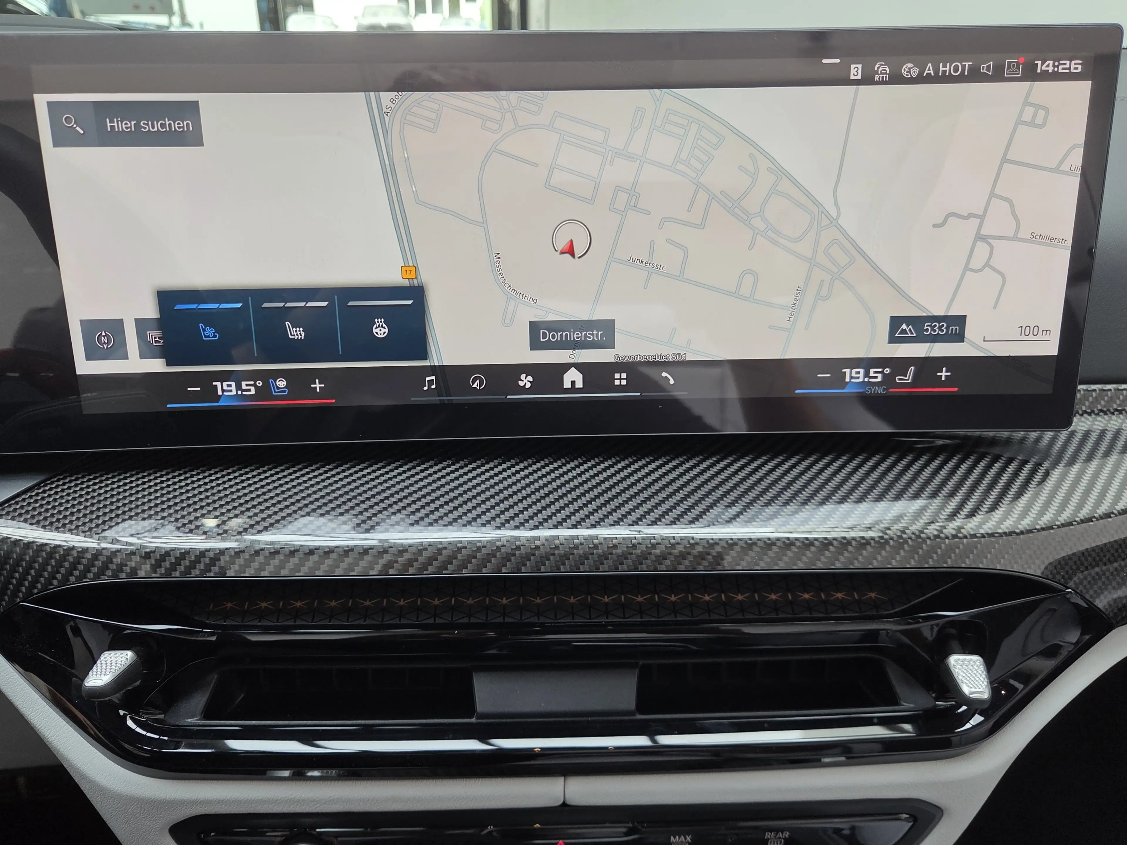 BMW M4 xDrive Comp. Cabrio Sitzlüft ACC 360° Carbon — photo 18