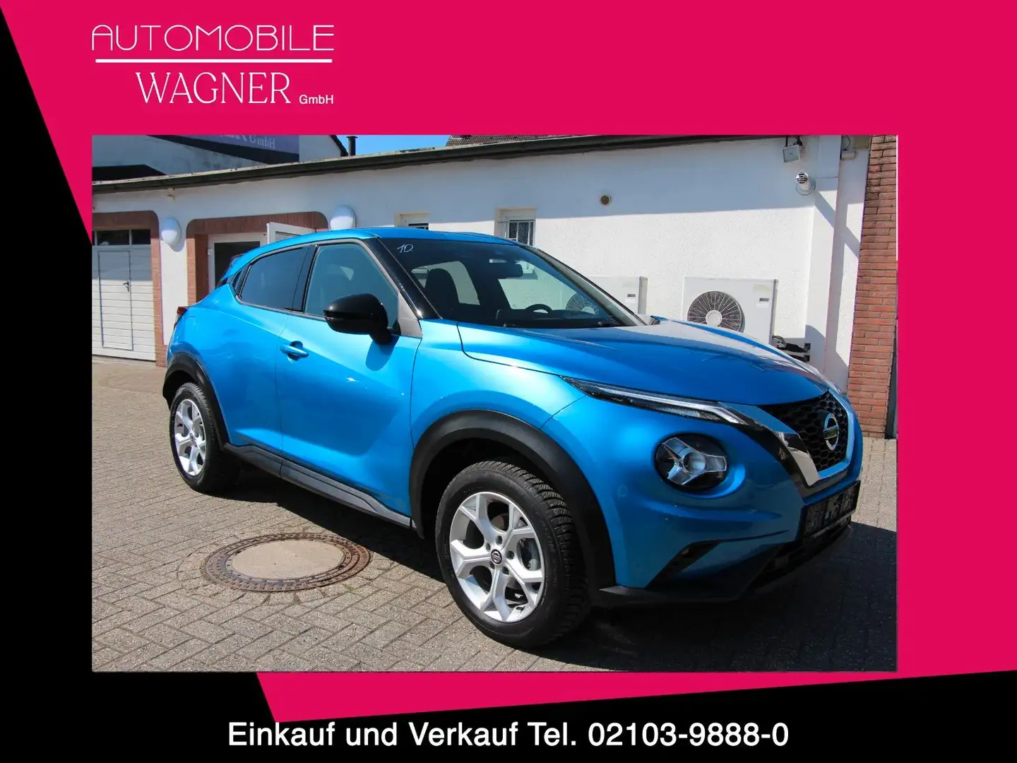Nissan Juke 1.0 DIG-T TEKNA DCT LED*NAVI*PDC* /01996 Azul - 1