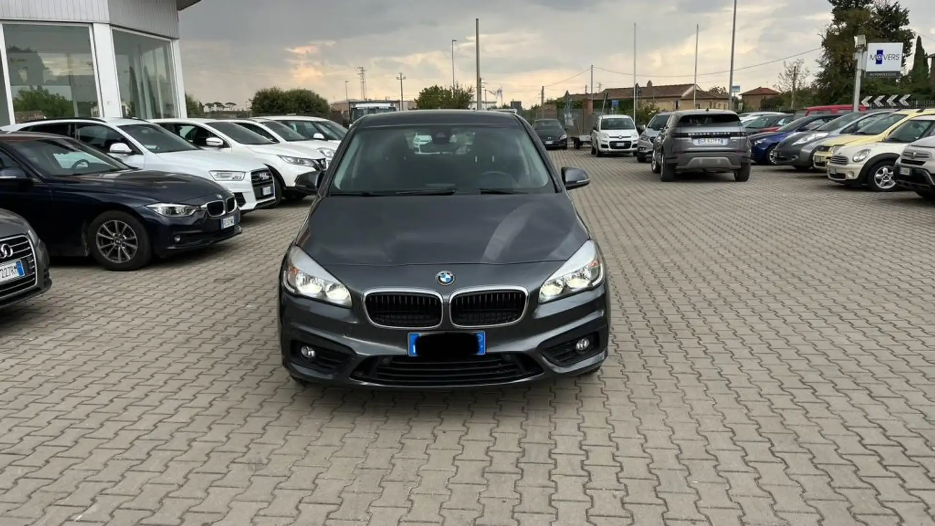 BMW 216 d Active Tourer Advantage UNICO PROPRIETARIO Grigio - 1
