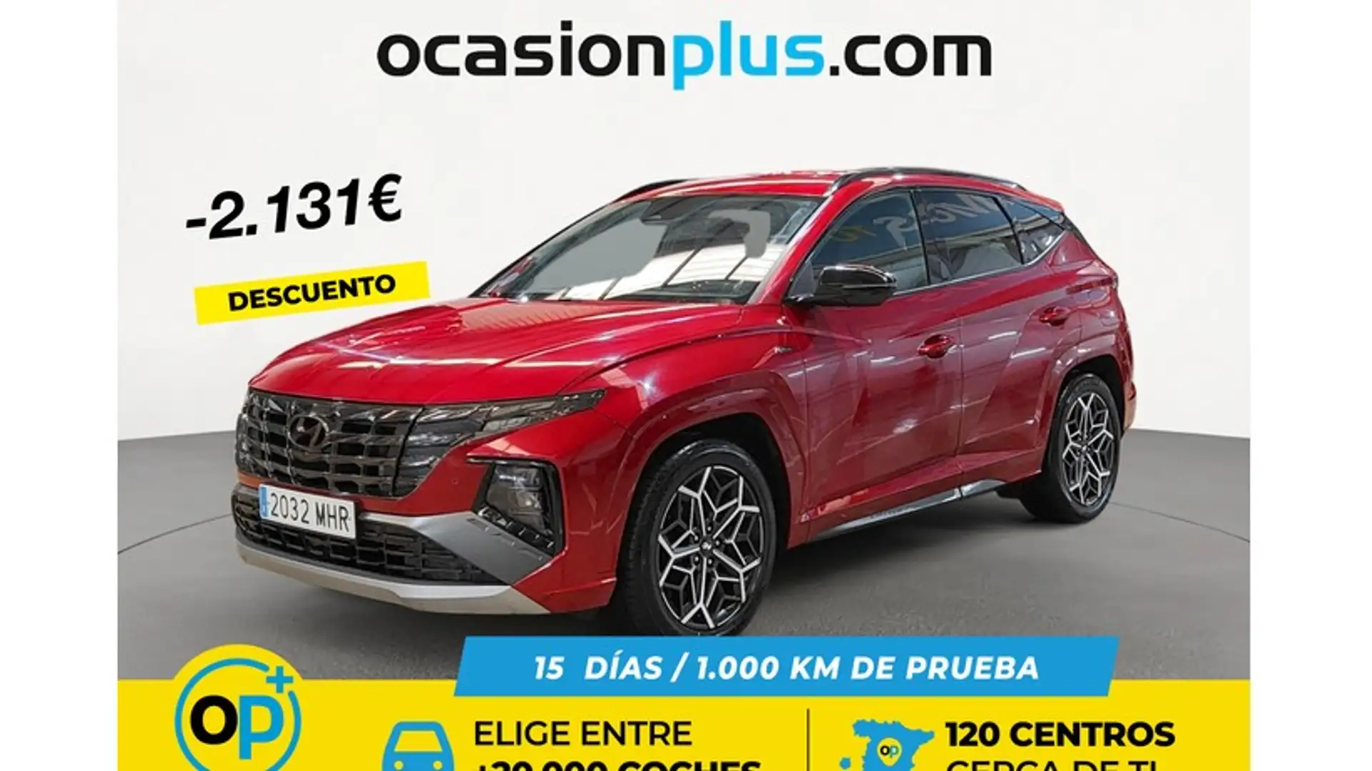 Hyundai TUCSON 1.6 TGDI Nline 30 Aniversario 4x2 Rouge - 1