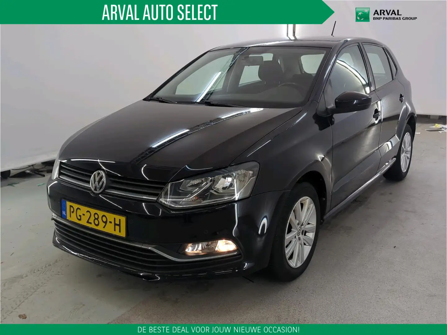 Volkswagen Polo 1.2 TSI 90 pk Comfortline | Executive plus | Navig Zwart - 1