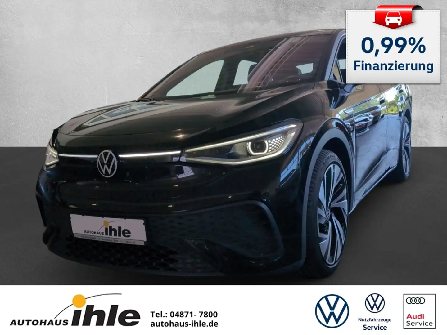 Volkswagen ID.5 Pro Performance 77kWh PANO.DACH+IQ-LIGHT+AHK Noir - 1