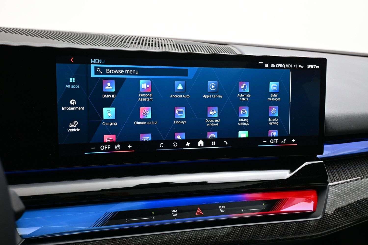 2025 BMW M5 TOURING ADVANCED DRIVER ASSISTANCE, PANORAMIC ROOF thumb 12