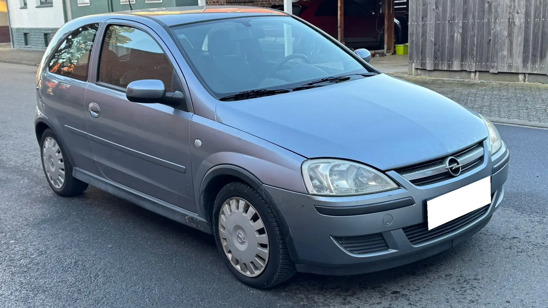 Opel Corsa Basis/44000 TKM/KLIMA/TÜV Grau - 2