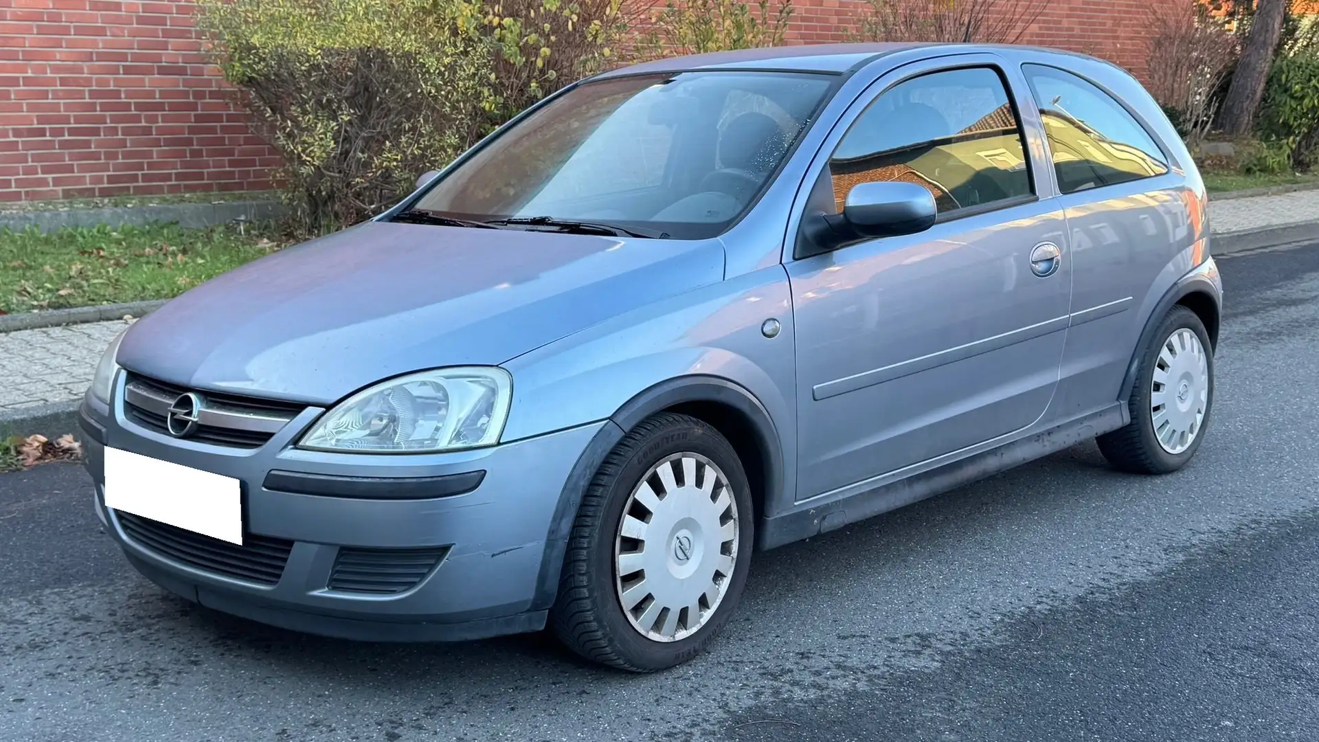 Opel Corsa Basis/44000 TKM/KLIMA/TÜV Grau - 1
