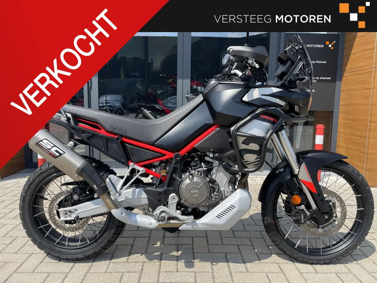 Aprilia Tuareg 660 #1ste eig#zgan#SC projects#2.930KM Сірий - 1
