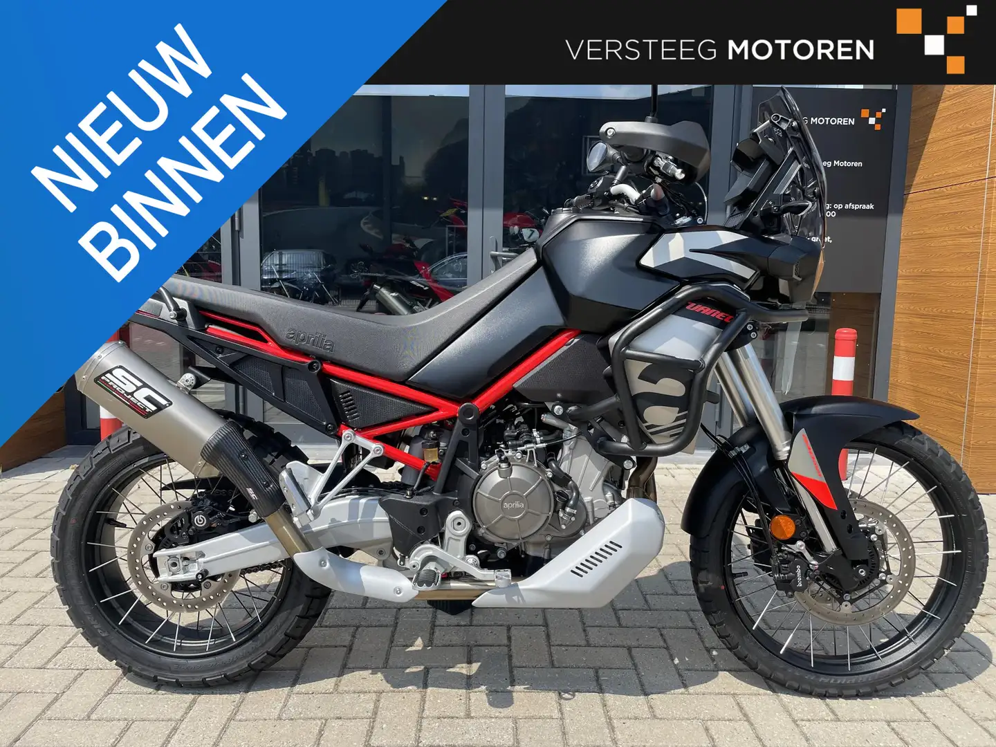 Aprilia Tuareg 660 #1ste eig#zgan#SC projects#2.930KM Grijs - 1