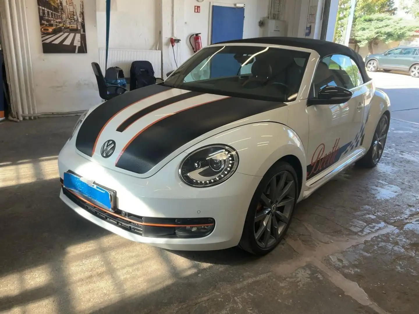 Volkswagen Maggiolino Cabrio 1.4 TSI DSG Club Edition #fulloptional Bianco - 1