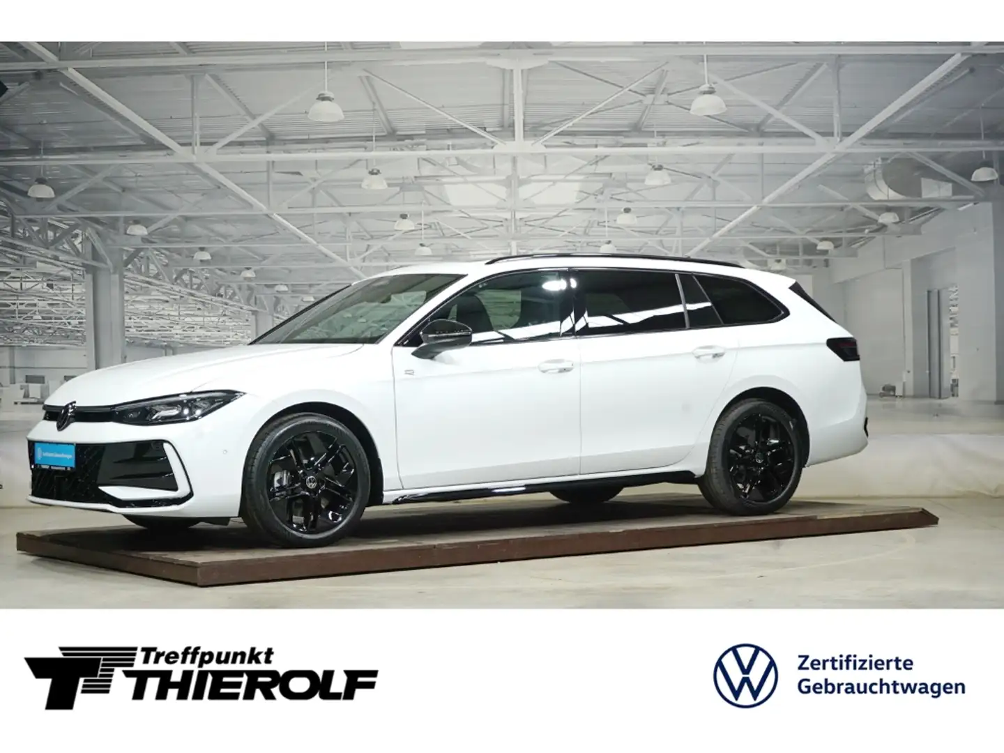 Volkswagen Passat Variant R-Line 2.0 TDI 4M BlackStyle AHK PA Weiß - 1