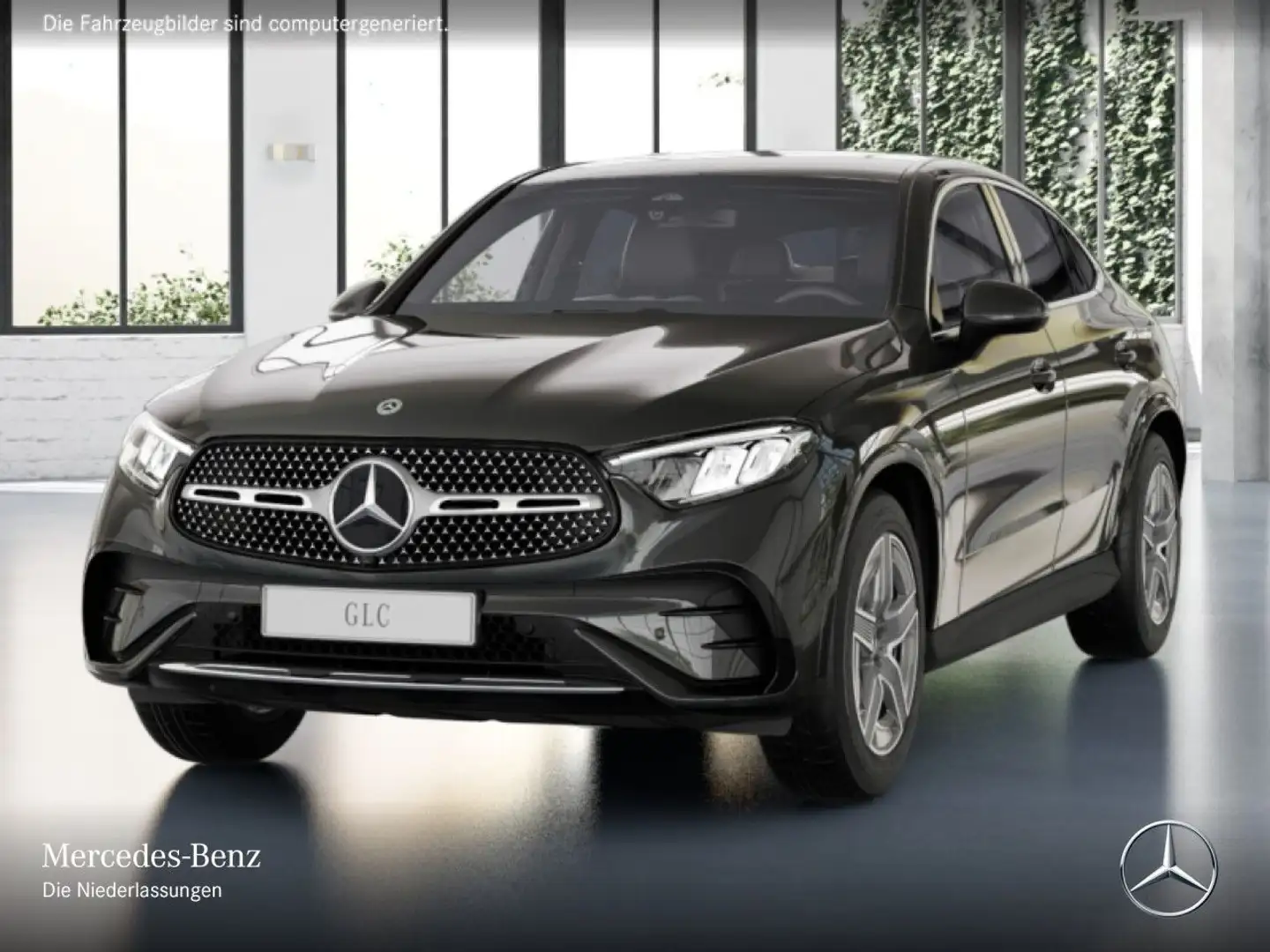 Mercedes-Benz GLC 200 4M AMG+AHK+LED+KAMERA+TOTW+KEYLESS+9G Gris - 2