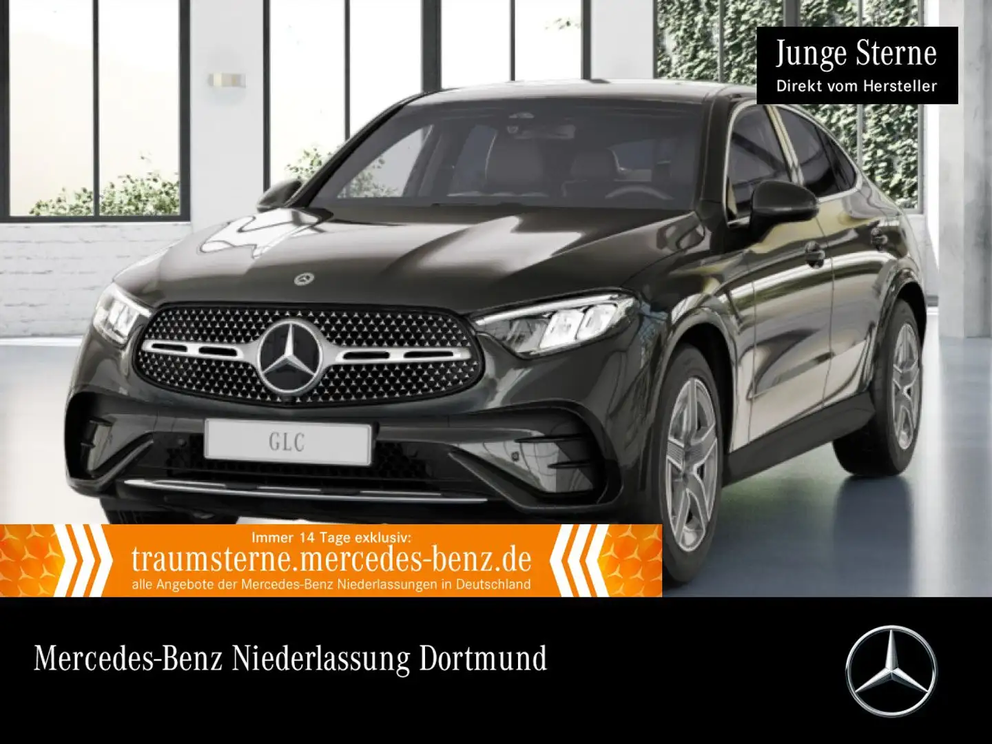 Mercedes-Benz GLC 200 4M AMG+AHK+LED+KAMERA+TOTW+KEYLESS+9G Gris - 1