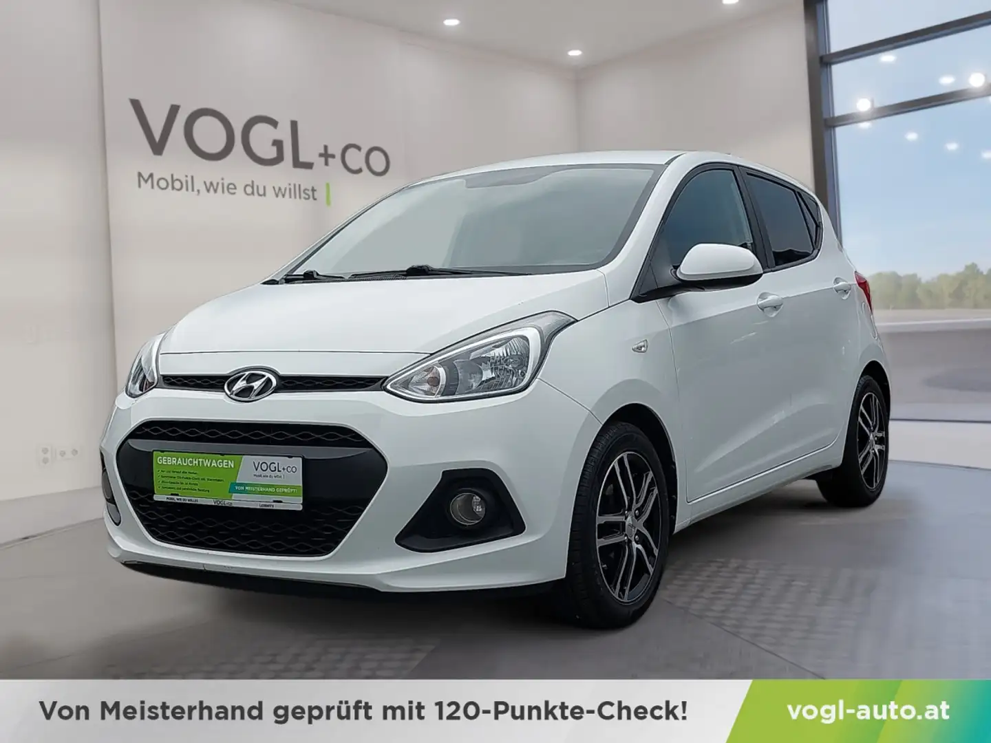 Hyundai i10 1,0 Entry Weiß - 1