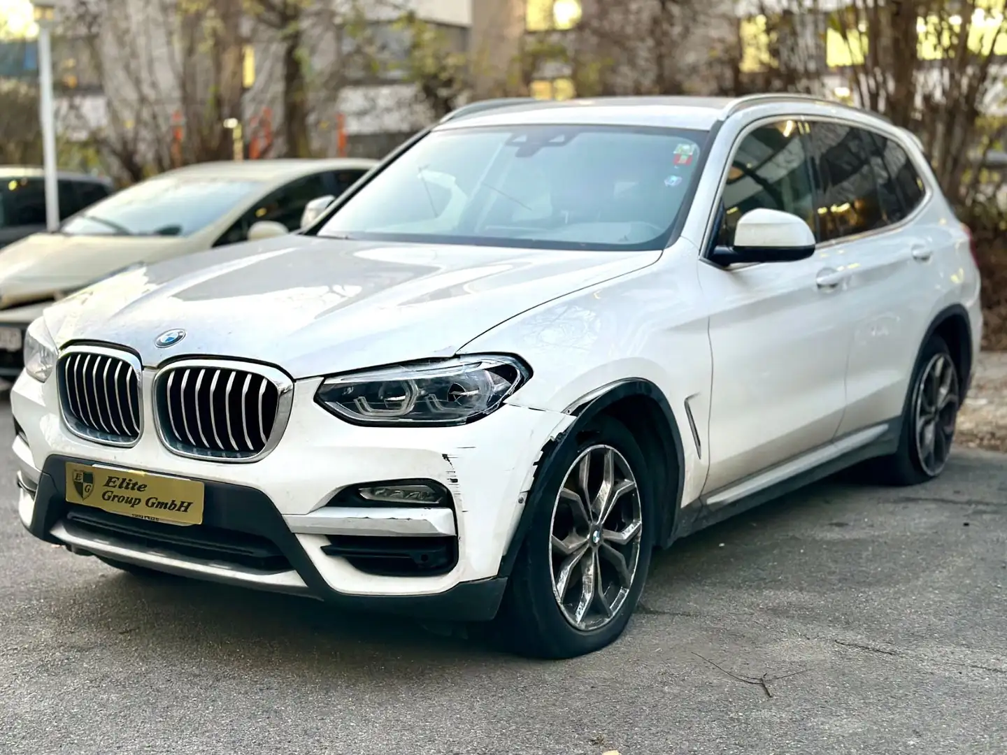 BMW X3 xDrive 20 d xLine*Leder*Unfall*netto 10.756€ Blanc - 1