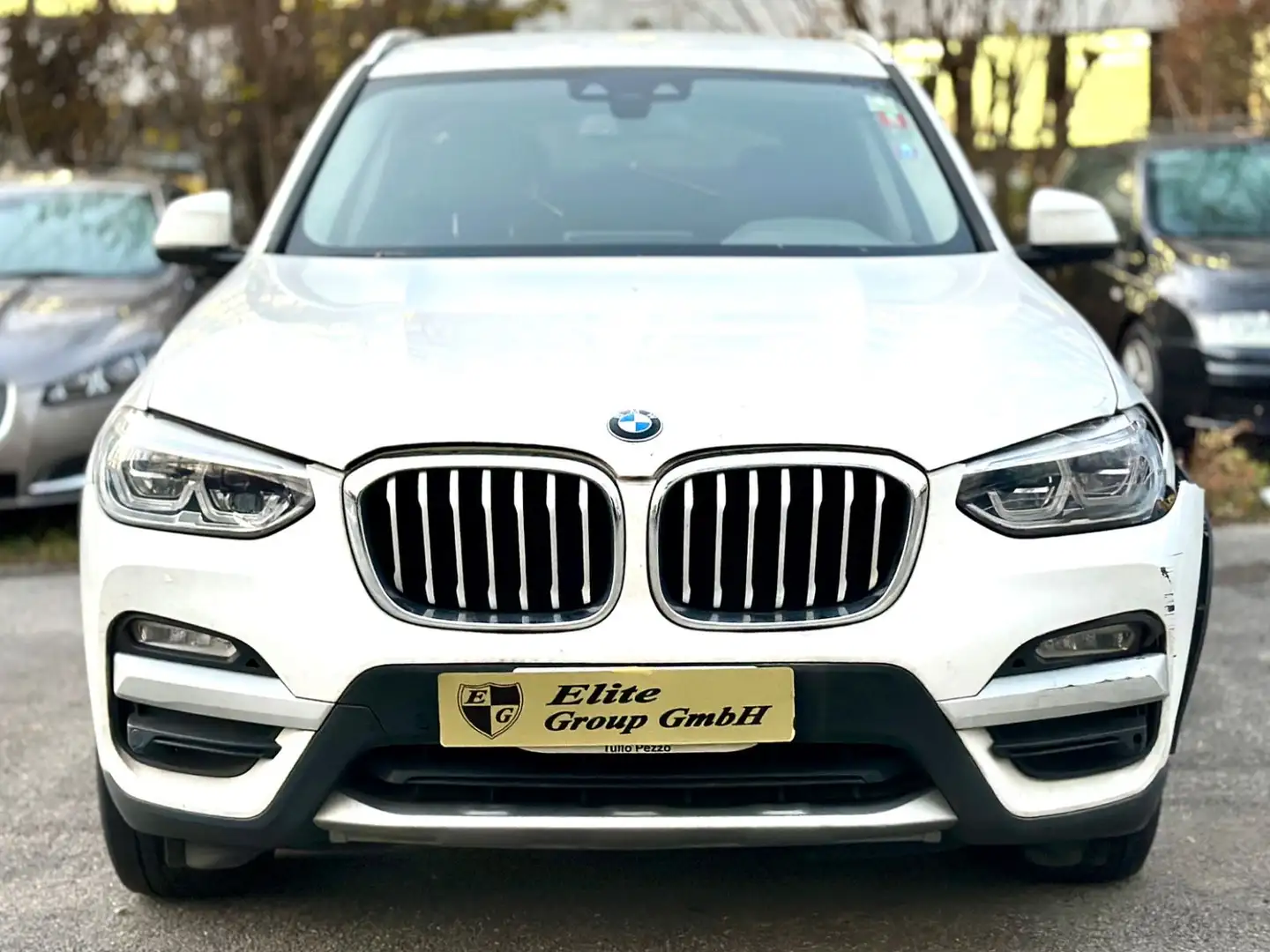 BMW X3 xDrive 20 d xLine*Leder*Unfall*netto 10.756€ Blanc - 2