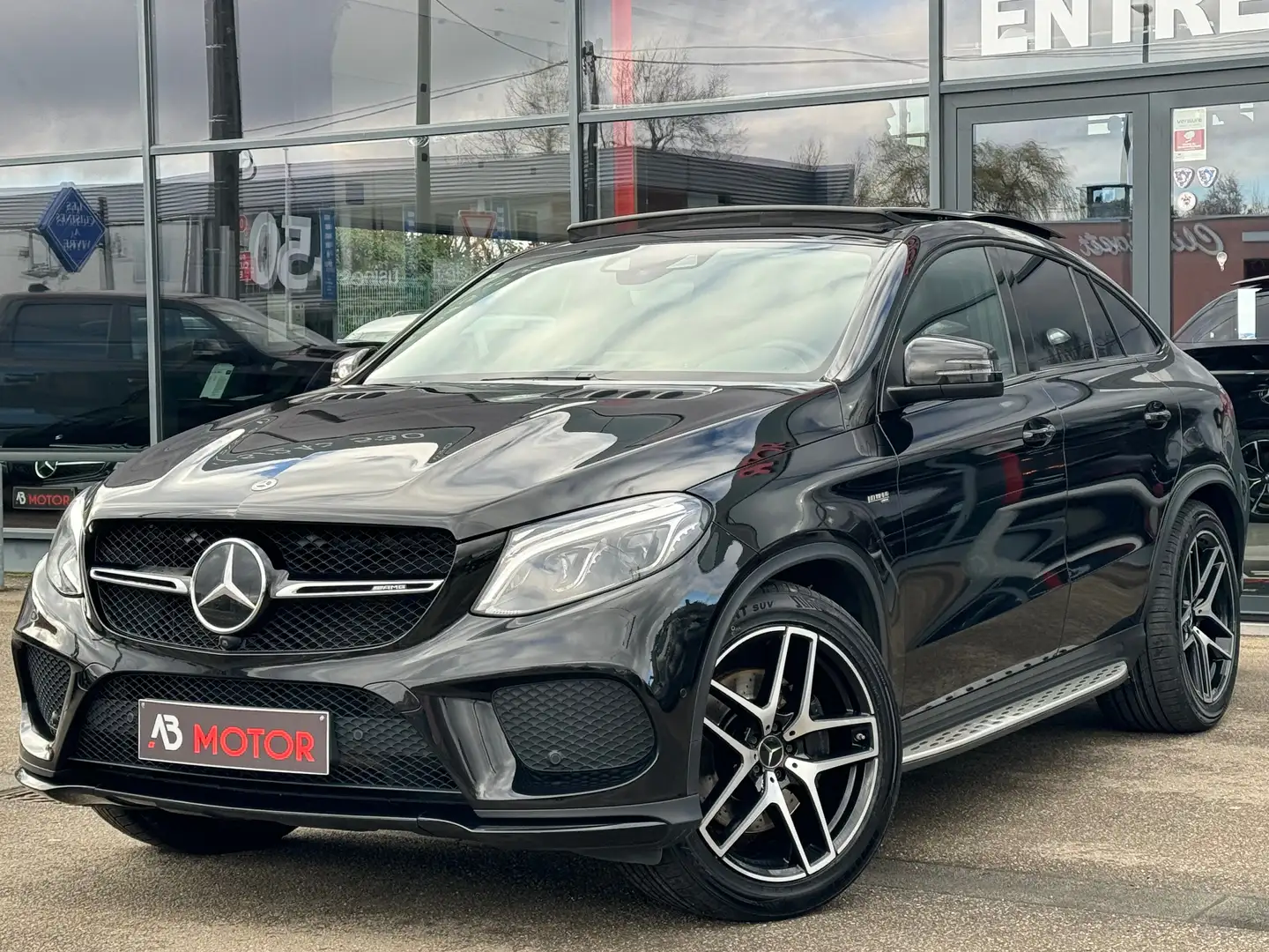 Mercedes-Benz GLE 43 AMG Coupé 4-Matic Pano Cam360 Distronic Harman Kard Noir - 2