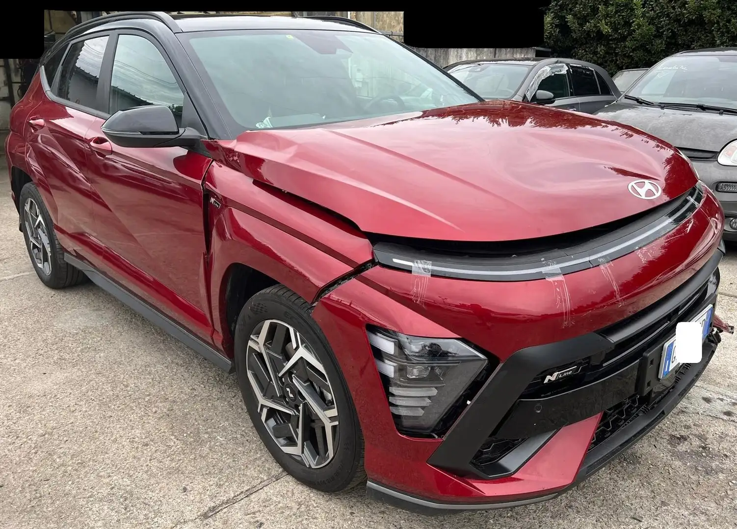 Hyundai KONA 1.6 HIBRID Rouge - 1