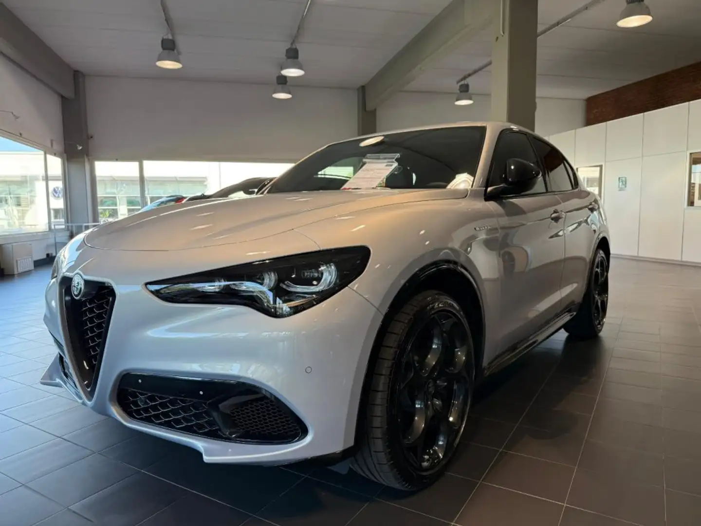 Alfa Romeo Stelvio 2.2 Turbodiesel 210 CV AT8 Q4 Veloce MY25 LED - 21 Grigio - 2