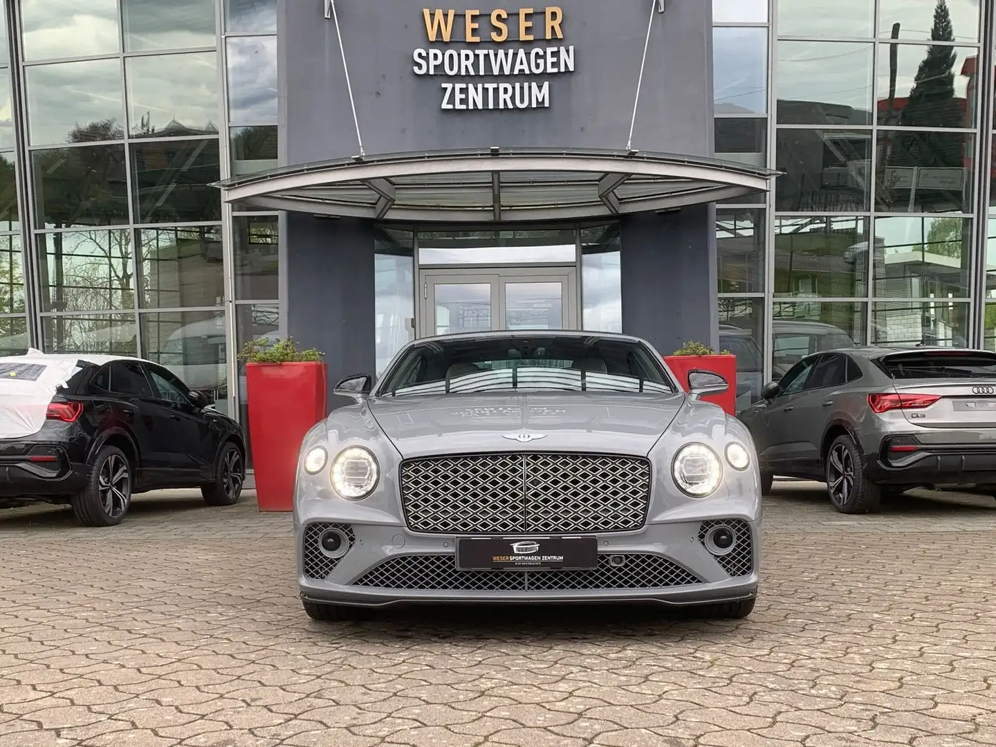Bentley Continental GTC V8 Mulliner Blackline/Carbon/HUD Gris - 2