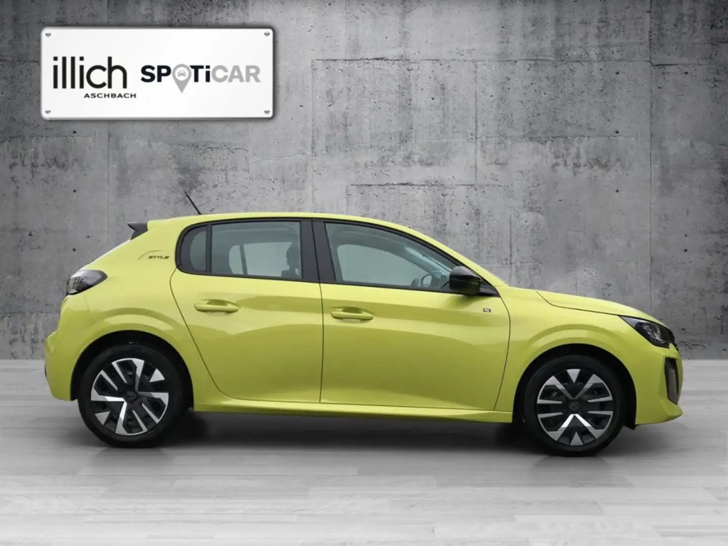 Peugeot 208 STYLE Benzin 100 6-Gang-Manuell Gelb - 2
