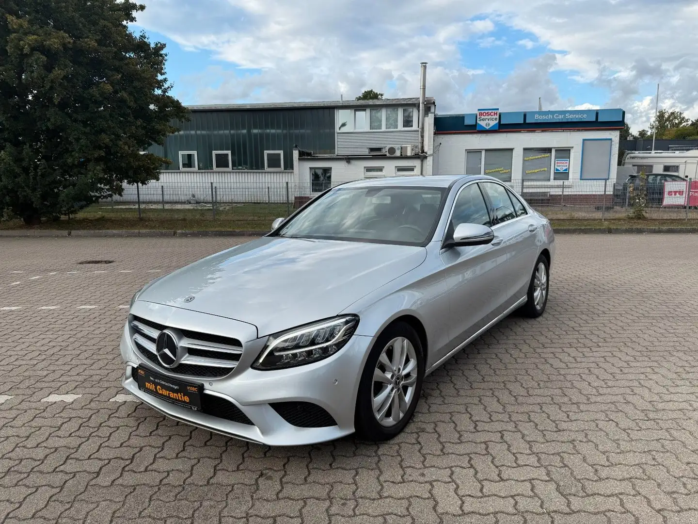 Mercedes-Benz C 220 d Lim. Navi R.Kamera Tempomat Avanatgarde Silber - 1
