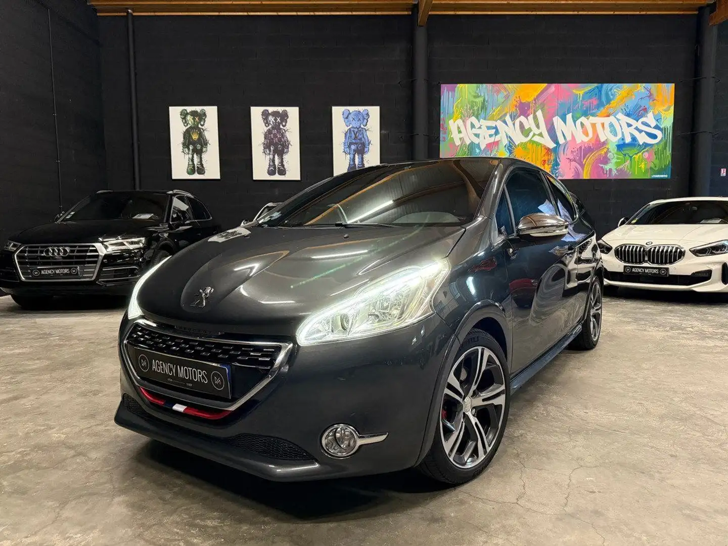Peugeot 208 GTI 1.6 200 Ch BVM6 *Historique complet disponible* Gris - 1