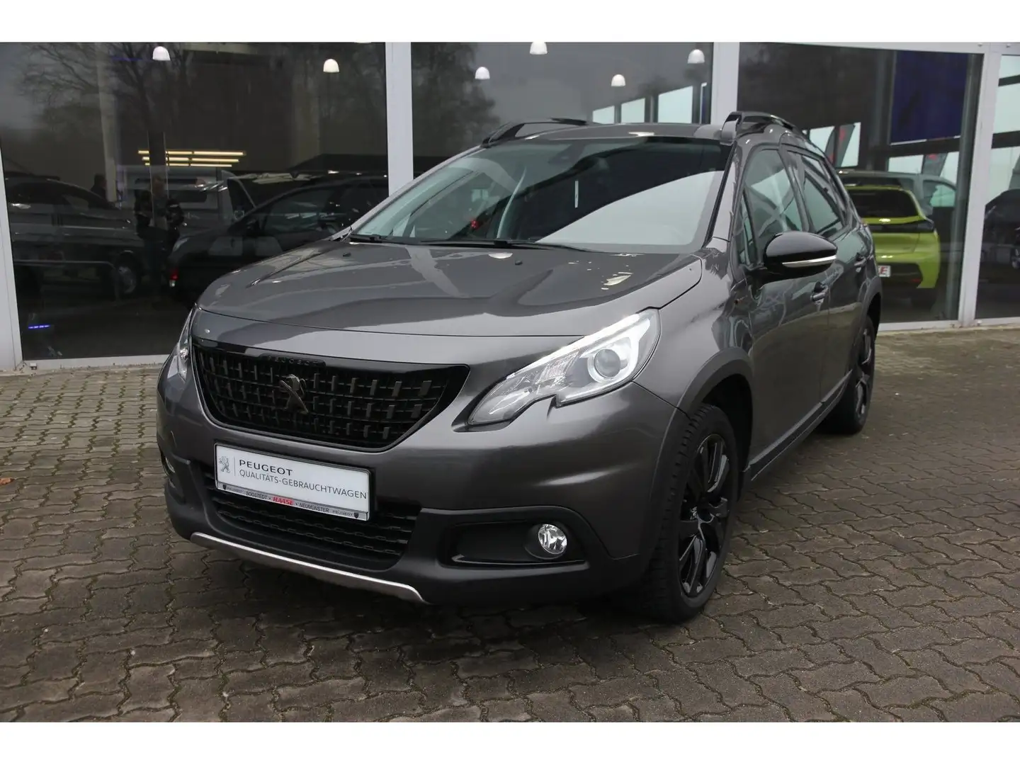 Peugeot 2008 GT-Line 130 Autom. Hagelschade Navi/AHK/SHZ Grau - 1