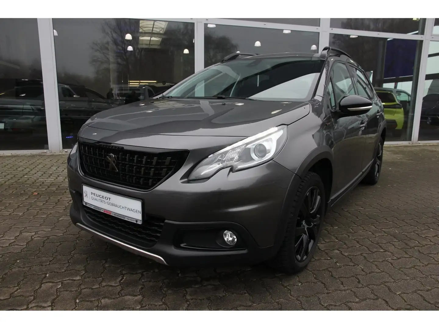 Peugeot 2008 GT-Line 130 Autom. Hagelschade Navi/AHK/SHZ Grau - 2