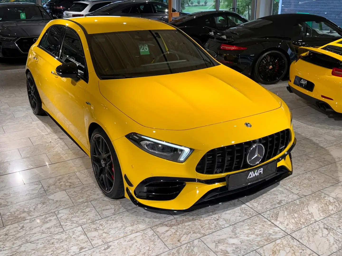 Mercedes-Benz A 45 AMG S PERFORMANCE-SITZE*BURMESTER*360*S.AGA Gelb - 2