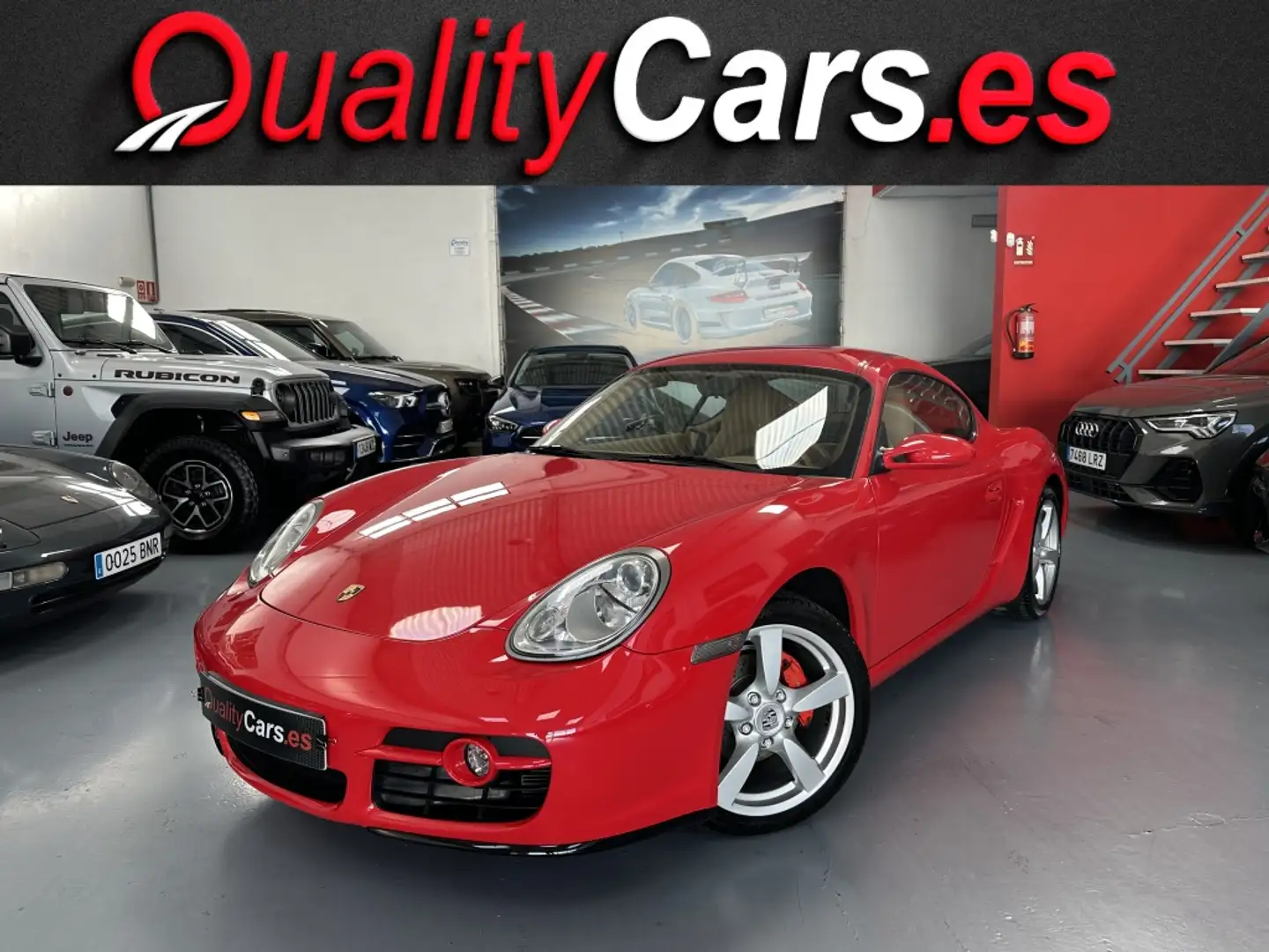 Porsche Cayman Rojo - 1