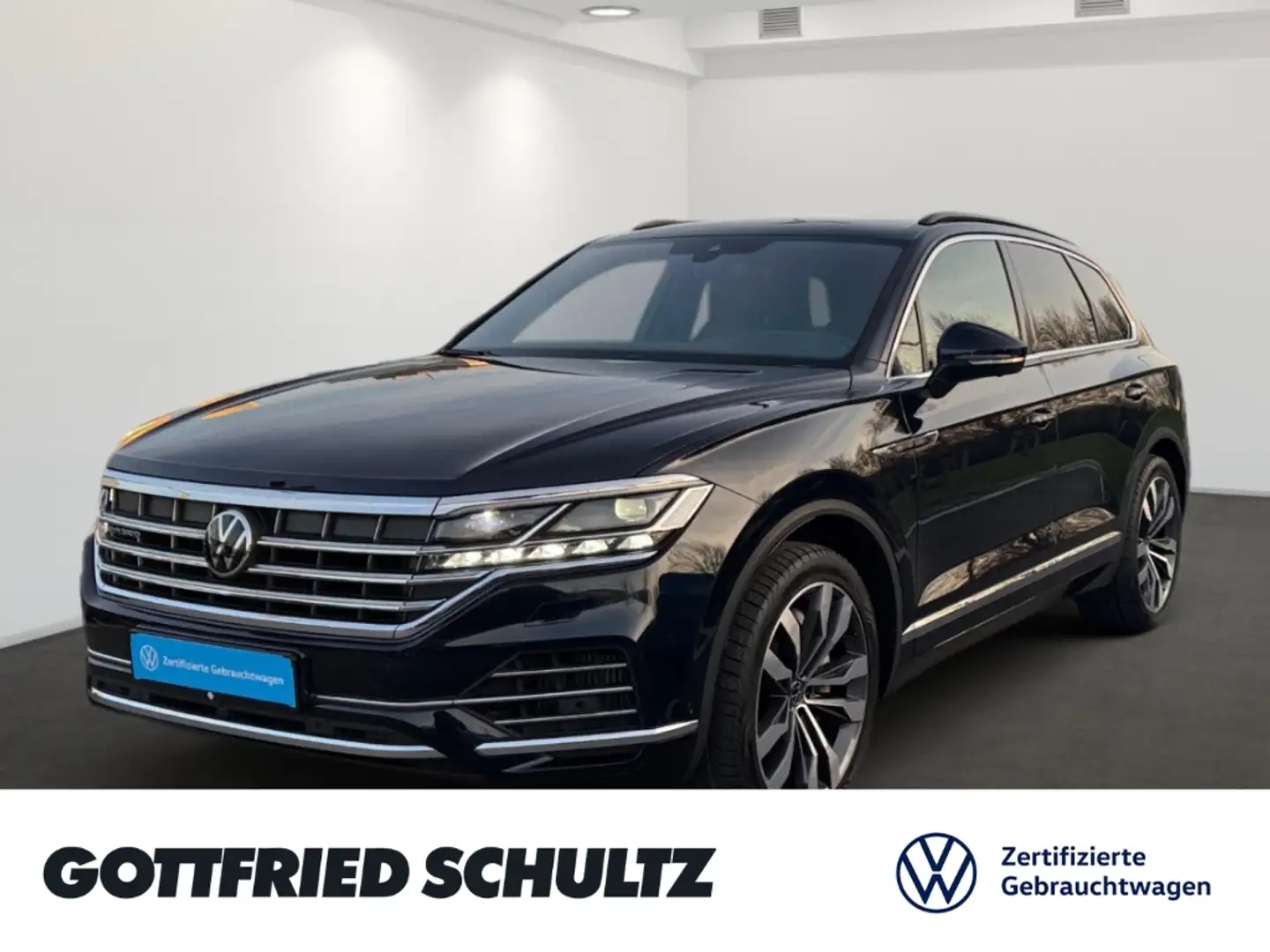 Volkswagen Touareg ELEGANCE HYBRID AHK HEAD-UP LED PARKASSISTENT Blau - 1