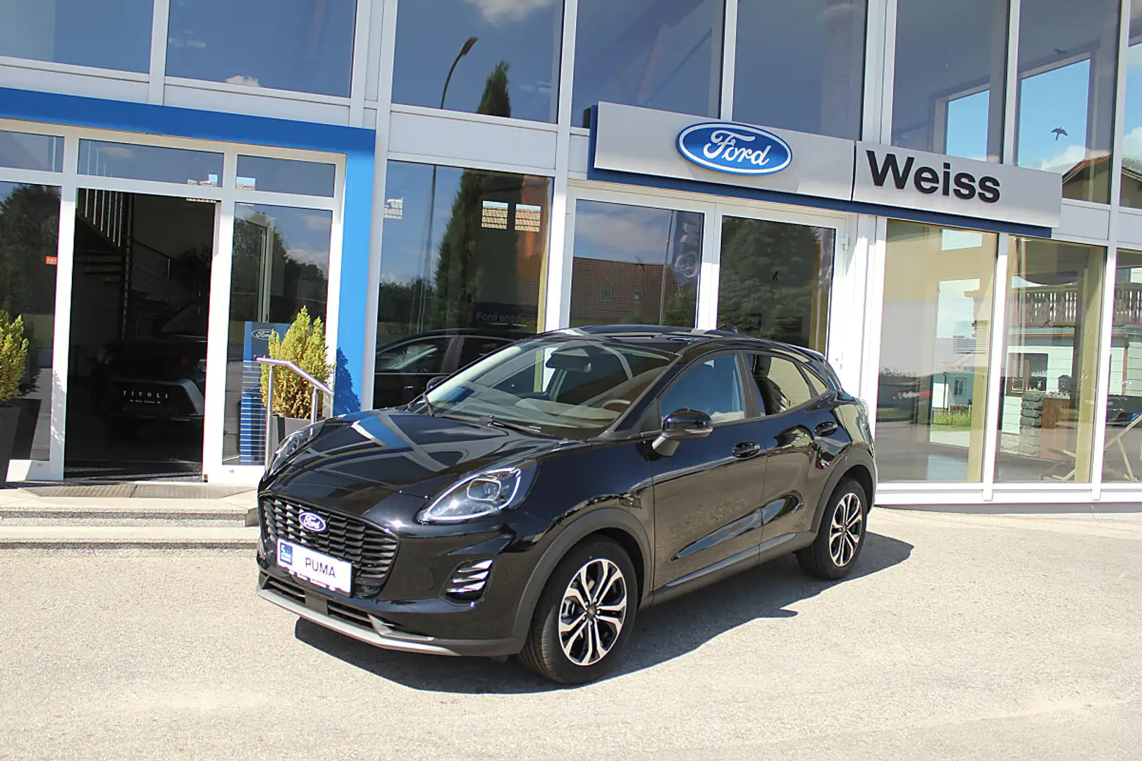Ford Puma 1,0 EcoBoost Hybrid Titanium Schwarz - 1