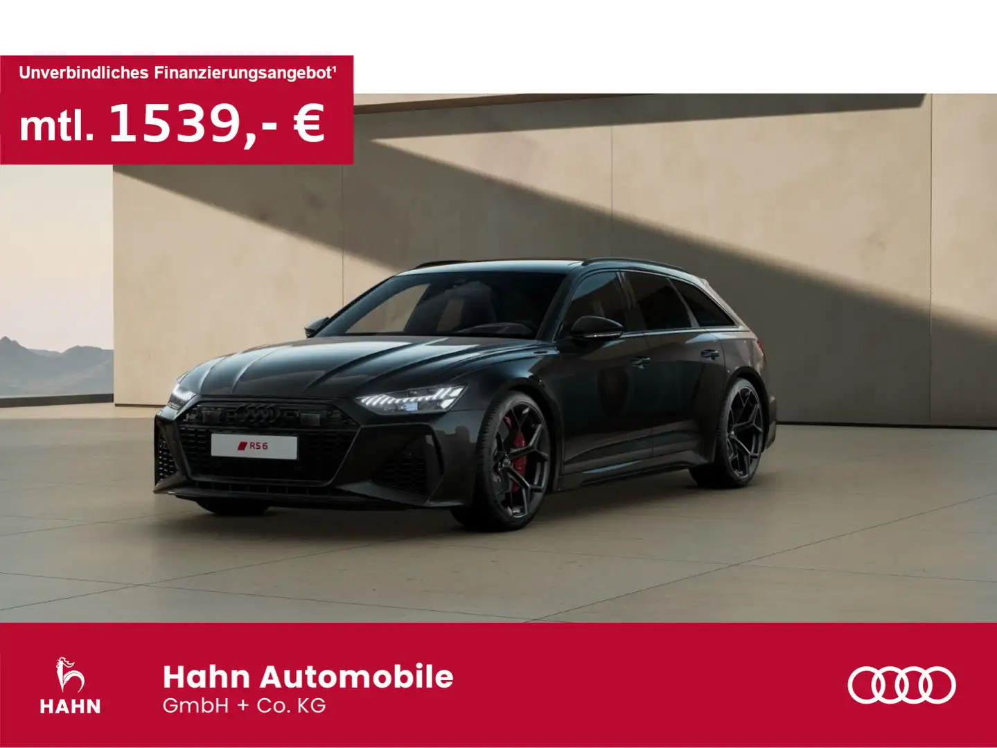 Audi RS6 463(630) kW(PS), Keramik, Noir - 1