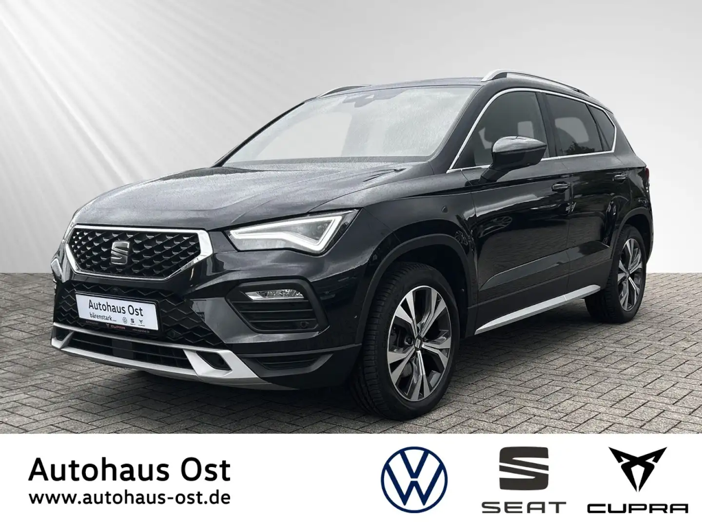 SEAT Ateca Ateca 2.0 TDI DSG Xperience 4Drive AHK Leder Schwarz - 1